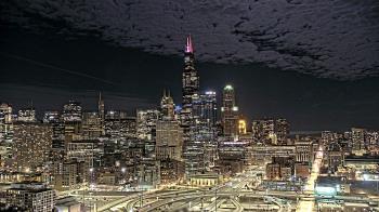 Weather camera view of UIC - University of Illinois Chicago.