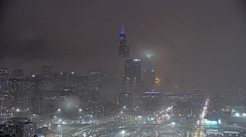 Weather camera view of UIC - University of Illinois Chicago.