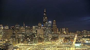 Weather camera view of UIC - University of Illinois Chicago.