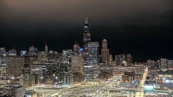 Weather camera view of UIC - University of Illinois Chicago.