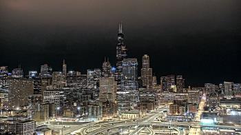 Weather camera view of UIC - University of Illinois Chicago.