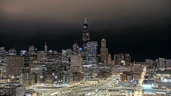 Weather camera view of UIC - University of Illinois Chicago.