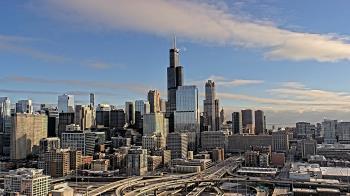 Weather camera view of UIC - University of Illinois Chicago.