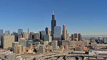 Weather camera view of UIC - University of Illinois Chicago.