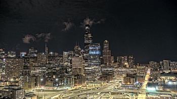 Weather camera view of UIC - University of Illinois Chicago.