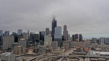 Weather camera view of UIC - University of Illinois Chicago.