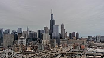 Weather camera view of UIC - University of Illinois Chicago.