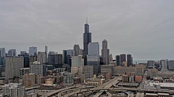 Weather camera view of UIC - University of Illinois Chicago.