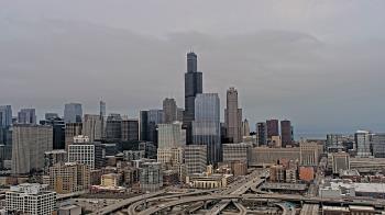 Weather camera view of UIC - University of Illinois Chicago.