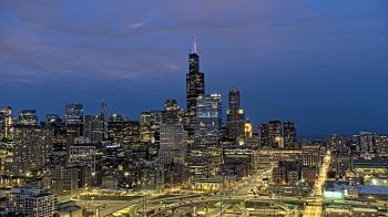 Weather camera view of UIC - University of Illinois Chicago.