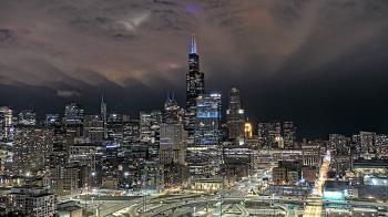 Weather camera view of UIC - University of Illinois Chicago.