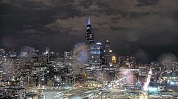 Weather camera view of UIC - University of Illinois Chicago.