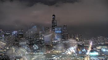 Weather camera view of UIC - University of Illinois Chicago.