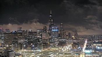 Weather camera view of UIC - University of Illinois Chicago.