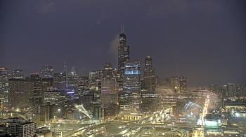 Weather camera view of UIC - University of Illinois Chicago.