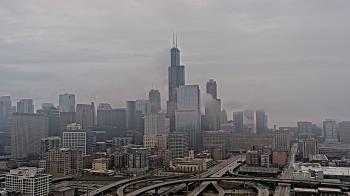 Weather camera view of UIC - University of Illinois Chicago.