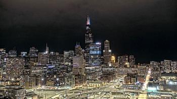 Weather camera view of UIC - University of Illinois Chicago.