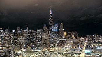 Weather camera view of UIC - University of Illinois Chicago.