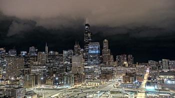 Weather camera view of UIC - University of Illinois Chicago.