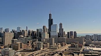 Weather camera view of UIC - University of Illinois Chicago.