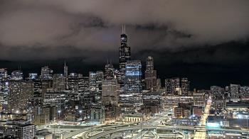 Weather camera view of UIC - University of Illinois Chicago.