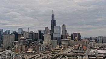 Weather camera view of UIC - University of Illinois Chicago.