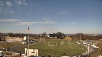 Weather camera view of Upper Dauphin Area HS.