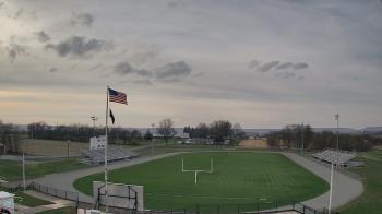 Weather camera view of Upper Dauphin Area HS.