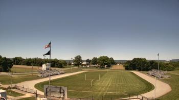 Weather camera view of Upper Dauphin Area HS.