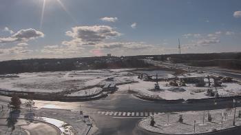 Weather camera view of Waxpool Elementary School.