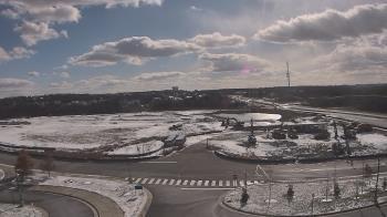Weather camera view of Waxpool Elementary School.