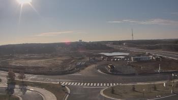 Weather camera view of Waxpool Elementary School.