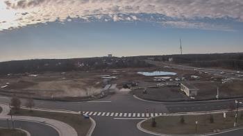 Weather camera view of Waxpool Elementary School.