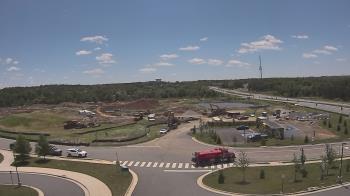 Weather camera view of Waxpool Elementary School.