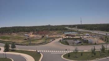 Weather camera view of Waxpool Elementary School.