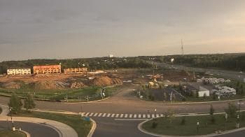 Weather camera view of Waxpool Elementary School.