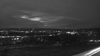 Weather camera view of Wilkes-Barre Area High School.