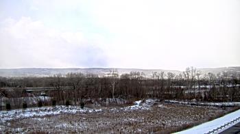 Weather camera view of Wilkes-Barre Area High School.