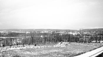 Weather camera view of Wilkes-Barre Area High School.