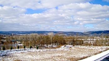 Weather camera view of Wilkes-Barre Area High School.