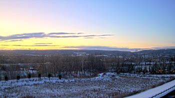 Weather camera view of Wilkes-Barre Area High School.