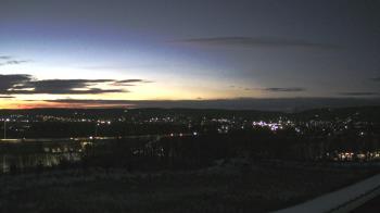 Weather camera view of Wilkes-Barre Area High School.