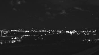 Weather camera view of Wilkes-Barre Area High School.