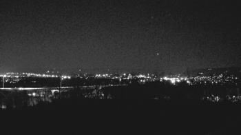 Weather camera view of Wilkes-Barre Area High School.