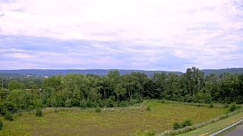 Weather camera view of Wilkes-Barre Area High School.