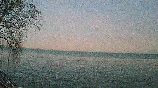 Weather camera view of Forest Lawn Beach.