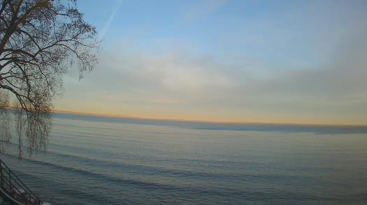 Weather camera view of Forest Lawn Beach.