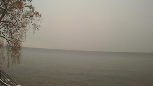 Weather camera view of Forest Lawn Beach.