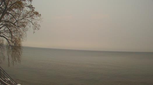 Weather camera view of Forest Lawn Beach.