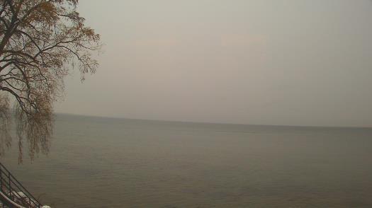 Weather camera view of Forest Lawn Beach.